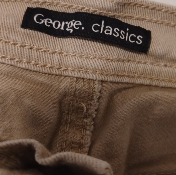 4/$40 Beige Jeans - Size 12 - Picture 6 of 7